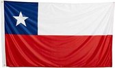 Vlag van Chilie - Chileense  vlag 150x100 cm incl. ophangsysteem
