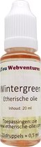 Pure etherische wintergreen olie (wintergroen) - 40 ml (2x 20 ml) - etherische olie - essentiële wintergreen olie