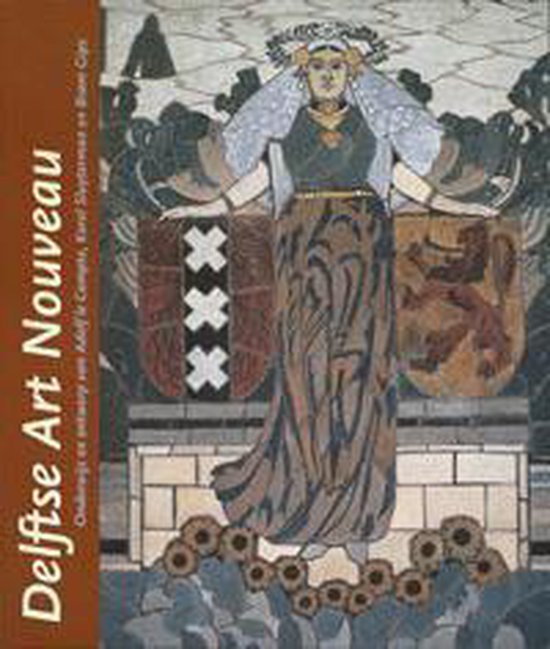 Cover van het boek 'Delftse art noveau' van J.W.L. Hilkhuijsen