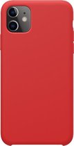 Nillkin Flex Silicone Hard Case voor Apple iPhone 11 (6.1") - Rood
