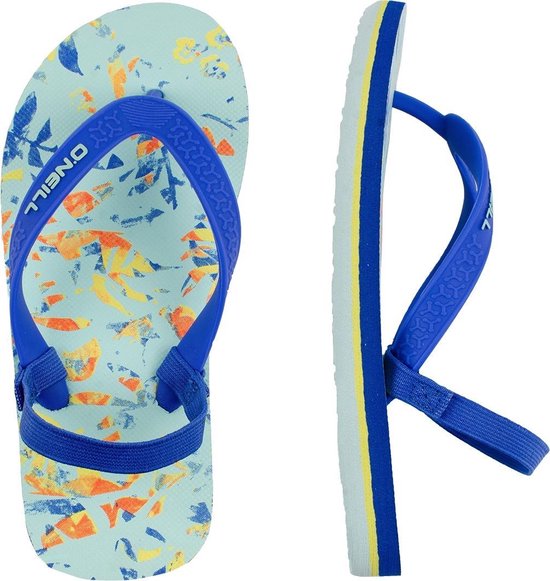O'Neill Slippers Moya printed - Blue Aop W/ Red - 34