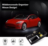 Tesla Model 3 Middenconsole Organizer V2 Opbergbak Zonnebril Munt Horloge en pashouder Accessoires