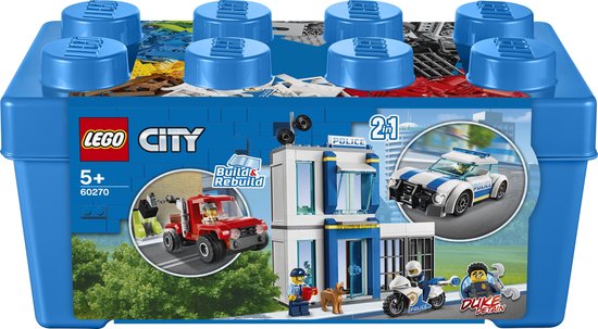 LEGO City 60270 La boîte de briques - Thème Police | bol.com