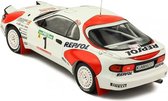 Toyota Celica GT-Four ST 185 # 1 Rally Portugal 1992 C.Sainz / L.Moya Wit / Rood 1/18 Ixo Models