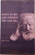 Tekstblok Quote  "Victor Hugo"