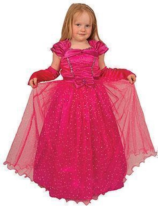 Prinsessenjurk voor meisjes Roze maat 104 | bol.com