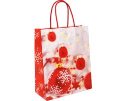 Kersttassen Papier 22+10x27 - Christmas - 25 stuks