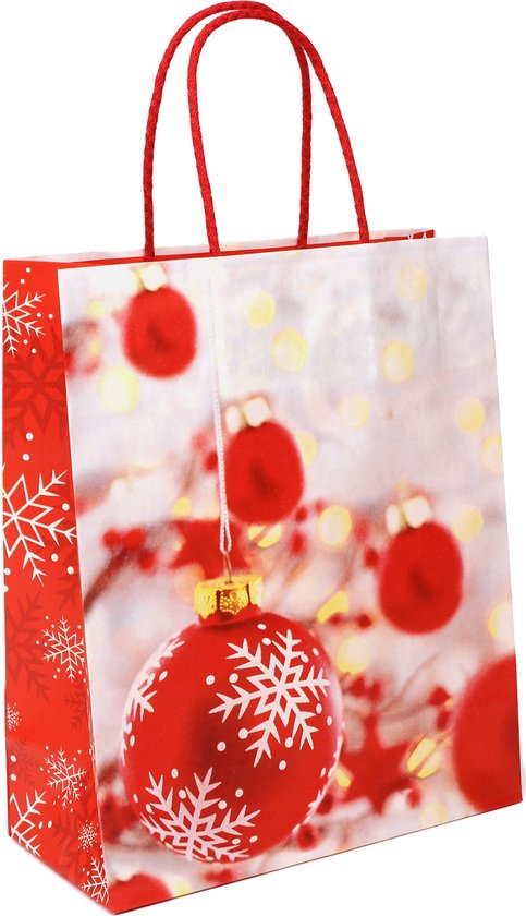 Kersttassen Papier 22+10x27 - Christmas - 25 stuks