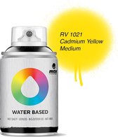 MTN Gele Waterbasis Spuitverf - 100ml graffiti spray-paint geschikt voor kinderen