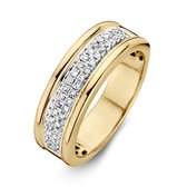 ROEMER bicolor gouden ring met briljant
