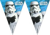 PROCOS - Star Wars  Stormtrooper verjaardag vlaggenlijn - Decoratie > Slingers en hangdecoraties