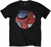 Pink Floyd Heren Tshirt -M- The Wall Swallow Zwart