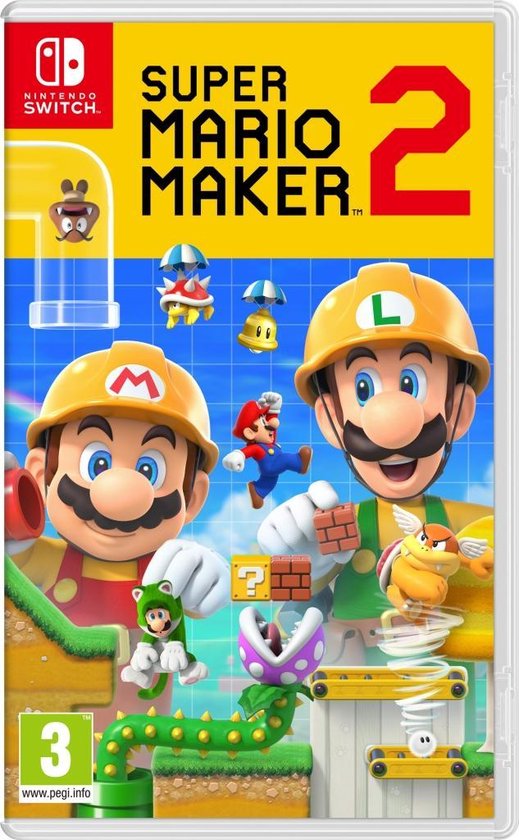 Foto: Super mario maker 2 switch engelstalige hoes