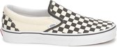 Vans Checkerboard Classic Slip-On Sneaker - Black / Off White - Maat 40