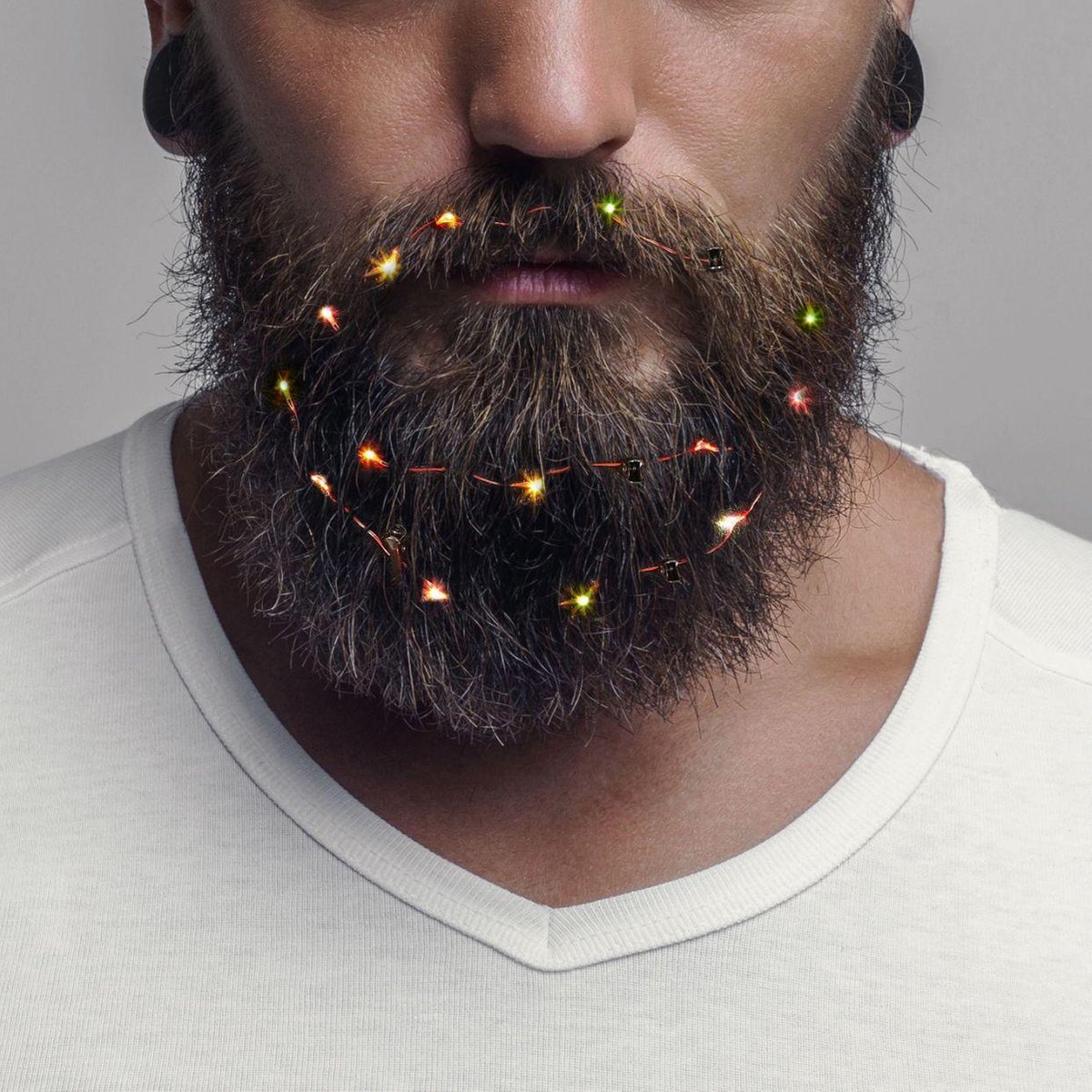 Baardlampjes – Beard Lights – Kerst