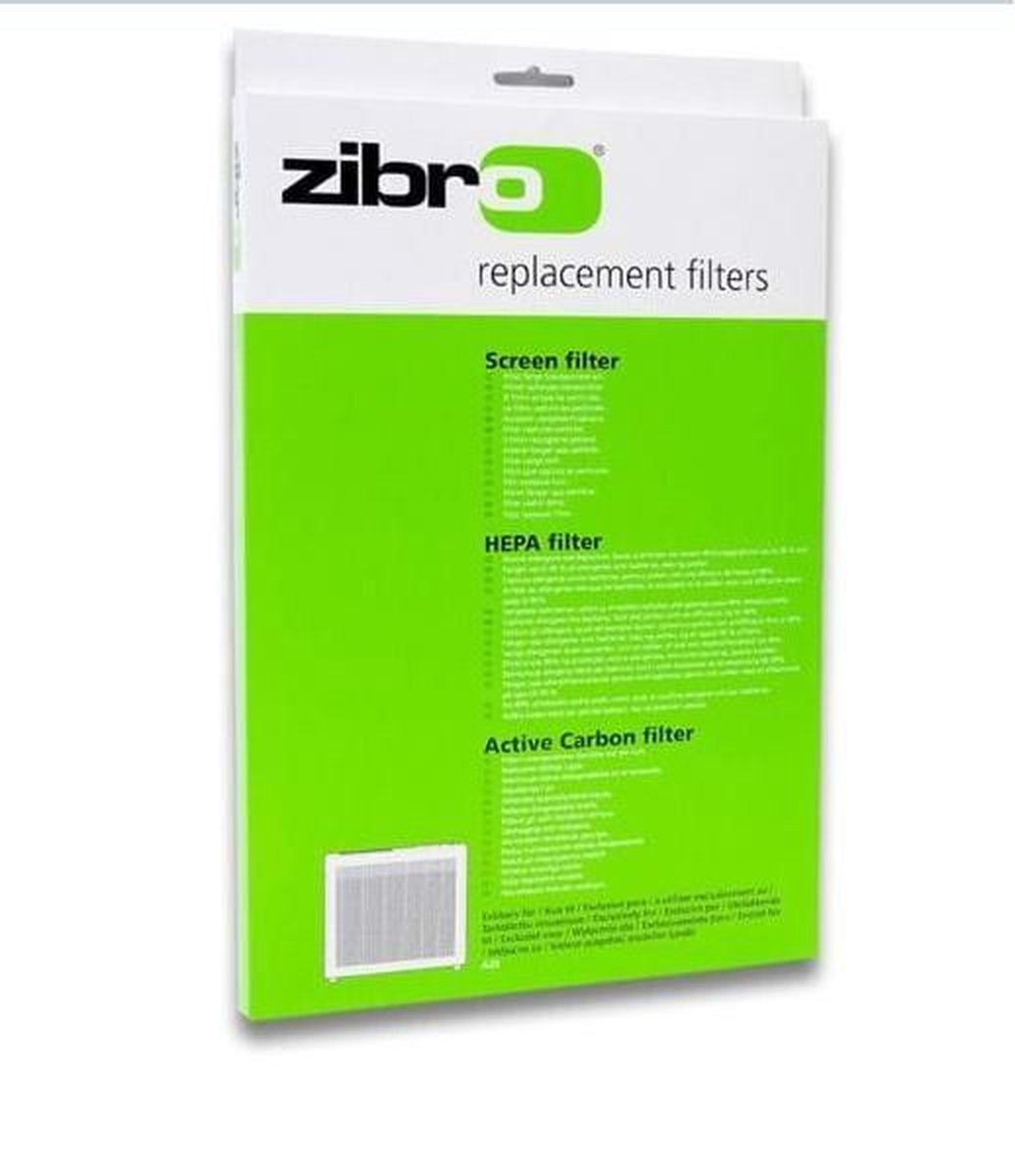 Zibro HEPA Vervangingsfilter voor de A20 Luchtreiniger | bol.com
