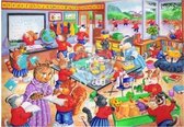 Legpuzzel - 80 grote stukjes - School Days - The House Of Puzzles
