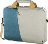 Hama Notebook-tas "Florence", tot 36 cm (14,1"), petrol/grijs