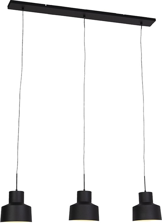 Luxe hanglamp boven eettafel met 5 smoke appen bollen