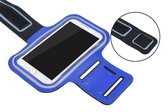 Sportarmband XL tot 6.5 inch scherm oa geschikt voor iPhone 6/6s/7/8 Samsung s7/s8/s9 Huawei p10- D Blauw