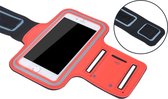 Sportarmband XL tot 6.5 inch scherm oa geschikt voor iPhone 6/6s/7/8 Samsung s7/s8/s9 Huawei p10 - Rood