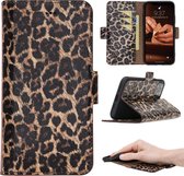 Bouletta - Echt leer Cover iPhone 11 Pro Max hoesje - Lederen Book- WalletCase Panther