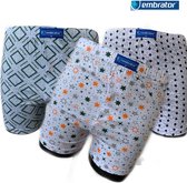 Embrator 3-pack mannen Boxershort Loose Fit katoen L