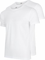 Cavallaro Napoli Ronde Hals T-shirt 2Pack Wit (1790004 - 10000)