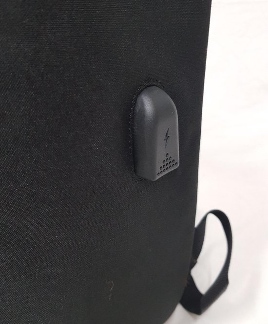 David Jones Laptop Rugzak met USB poort Zwart tot 15.6 inch Laptop