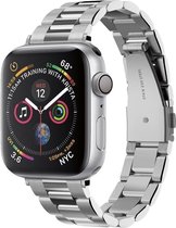 Spigen Modern Fit Apple Watch 1 / 2 / 3 / 4 / 5 / 6 / 7 / 8 / 9 / SE 41MM /40MM /38MM Bandje RVS Zilver