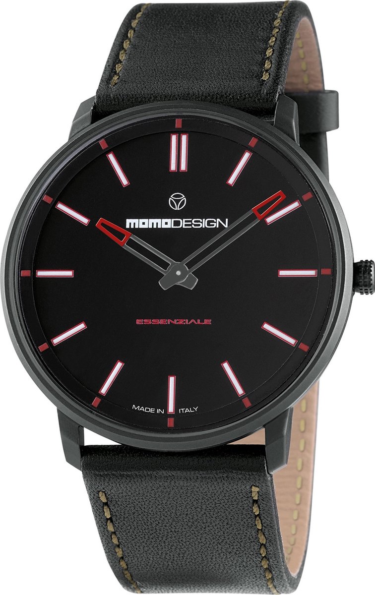 Momodesign essenziale sport MD6002BK-12 Man Quartz horloge
