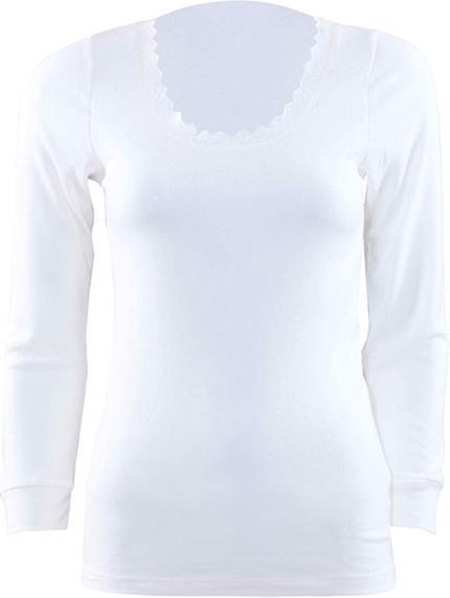 | BlackSpade Dames Thermo Shirt Lange Mouw Wit L BlackSpade Dames Thermo Shirt Lange Mouw 1268 wit