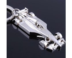 Sleutelhanger Formule 1 - Racewagen - Zilver - F1