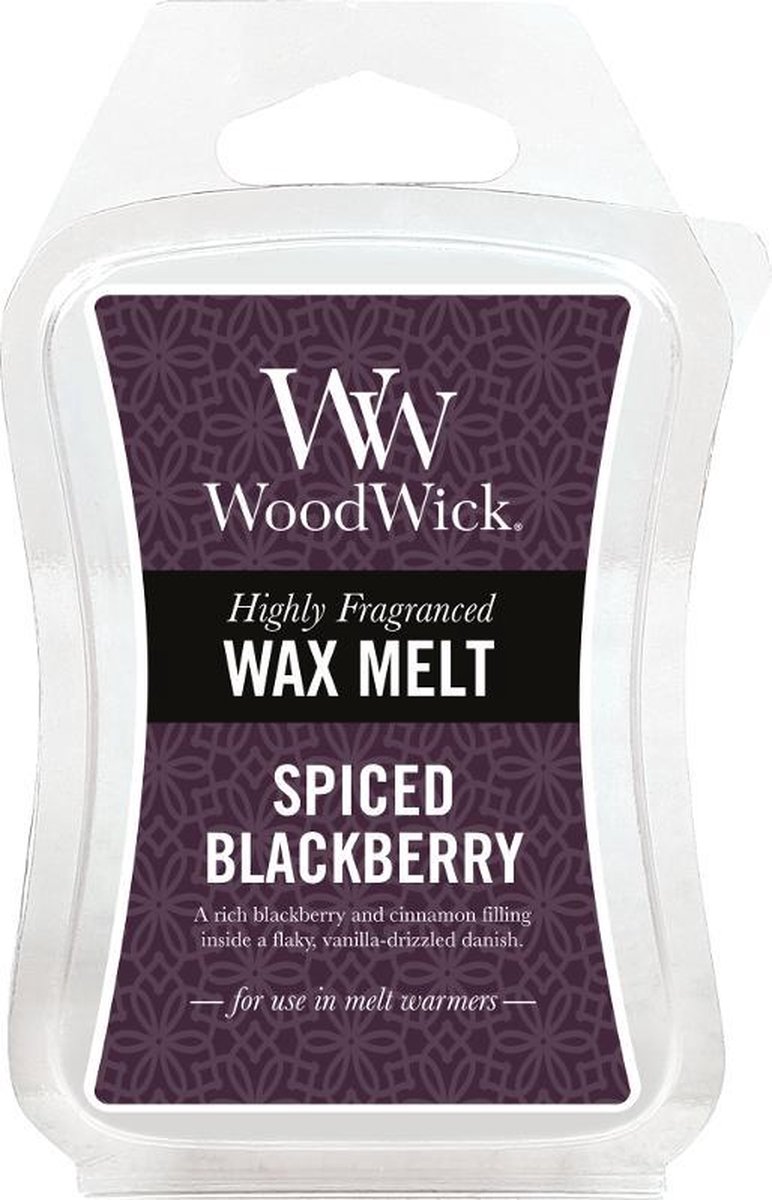 Woodwick Wax melt - Spiced Blackberry