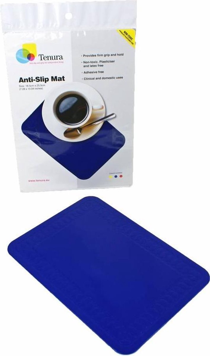 Goedkoopste Able2 Anti-Slip mat rechthoekig - blauw
