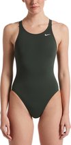 Nike Hydrastrong Solids Fastback One Piece Dames Sportbadpak - Calactic Jade - Maat 38