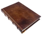 Leren notitieboek Monterosso 12x17 Blanco