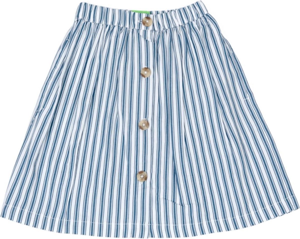 Lily Balou Skirt Thalia Boat Stripe Teal Blue - 98