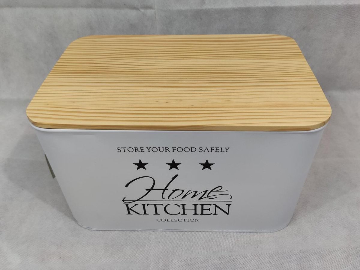 Doos 717657 home kitchen wit rechthoek metaal