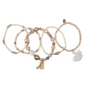 Jozemiek- Armbandenset-Vera-Creme