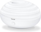 Beurer LA 20 Aroma diffuser - Luchtbevochtiger - Ultrasoon - Ruimtes tot 10m2 - Gekleurde LED verlichting - Automatische uitschakeling - Incl. netadapter - 3 Jaar garantie