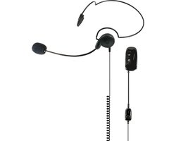 Midland WA 29 Headset oorhaak, Neckband Zwart Bluetooth C1203