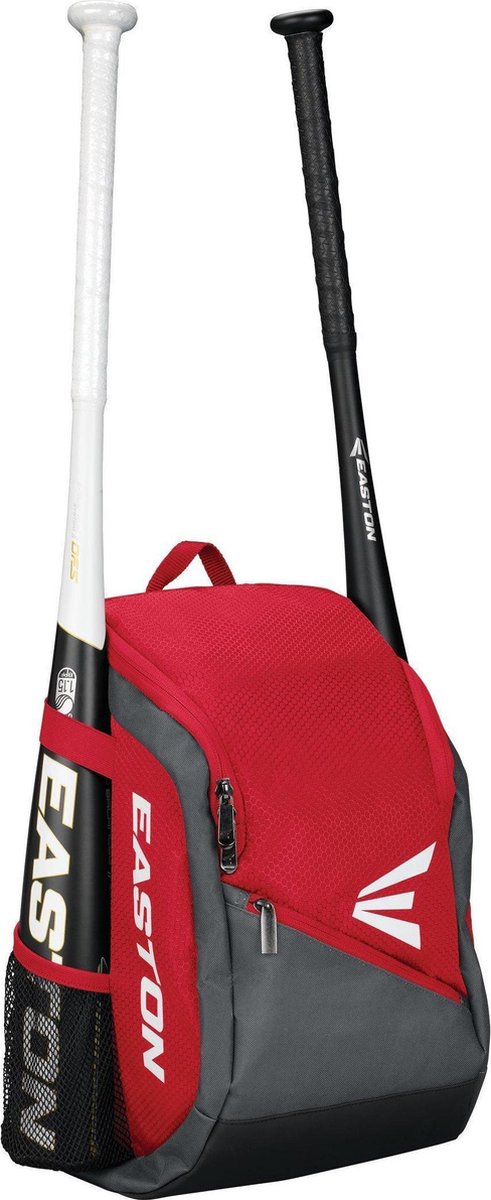 Sac à Dos Easton Elite Pour équipement Baseball/softball, Rouge/blanc, Nylon, Zip, Taille Unique Adulte