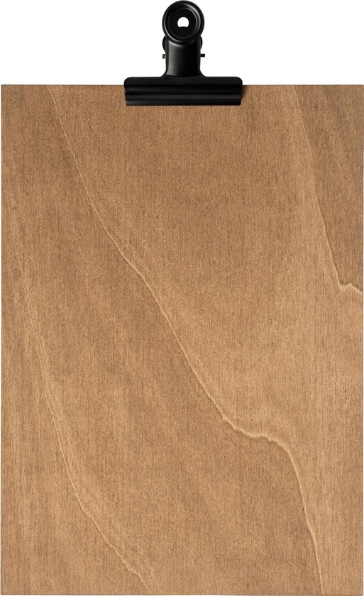 Surrey leven Ruim LPC Klembord - clipboard â€“ handgemaakt - hout - A4 -vintage - zwarte  klem- 10 stuks | bol.com