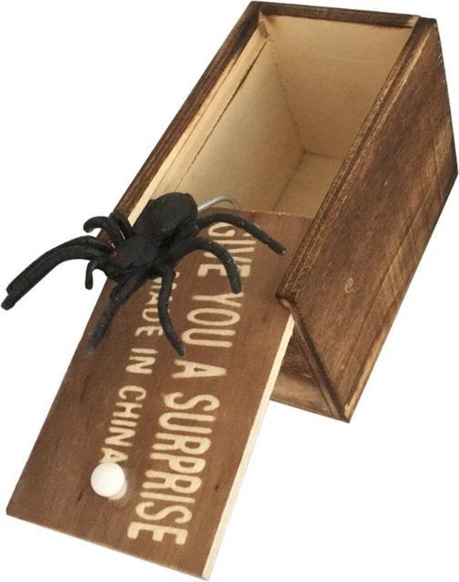 Boîte d'araignée blague Halloween | boîte surprise | effrayer | jouets  drôles | bol.com
