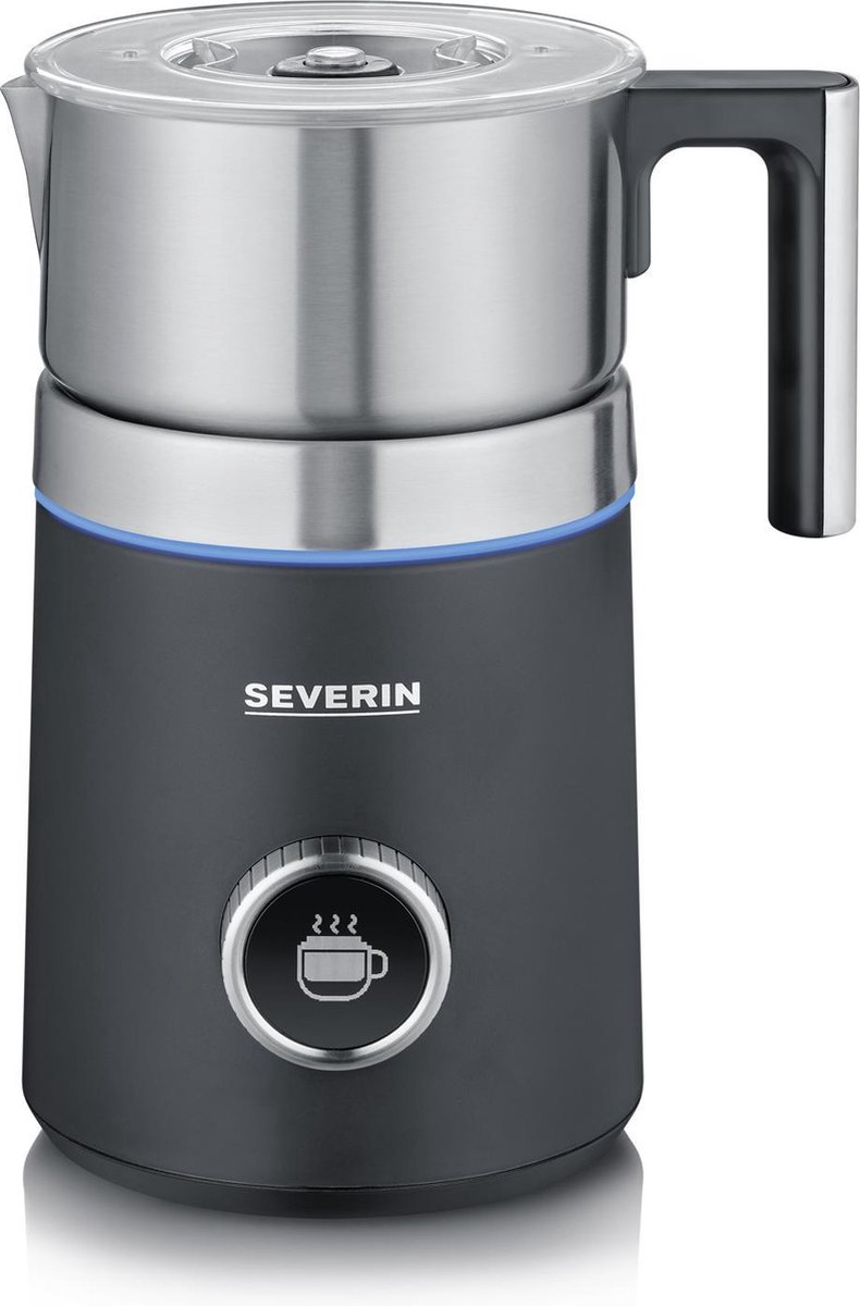 Severin SM 3587 Melkopschuimer RVS/Zwart