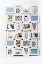 AL - Witte Collagelijst voor 24 foto´s van 10x15 cm