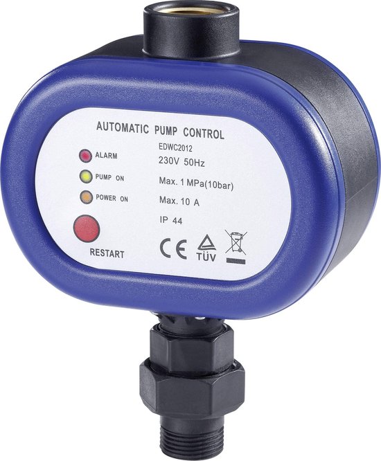 Renkforce EDWC2012 Pressostat d'eau 10 bar (max) 230 V.