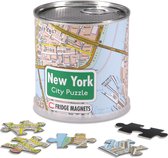 City Puzzle New York City - Puzzel - Magnetisch - 100 puzzelstukjes