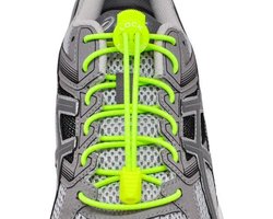 Lock Laces Geel- Elastische schoenveters - Hardlopen